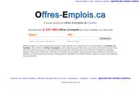 Détails : Offres emplois