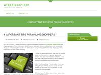 Détails : boutique en ligne